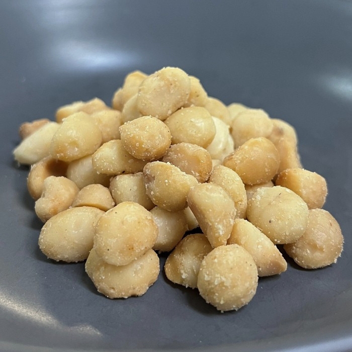 Roasted Macadamias No Salt - 1kg